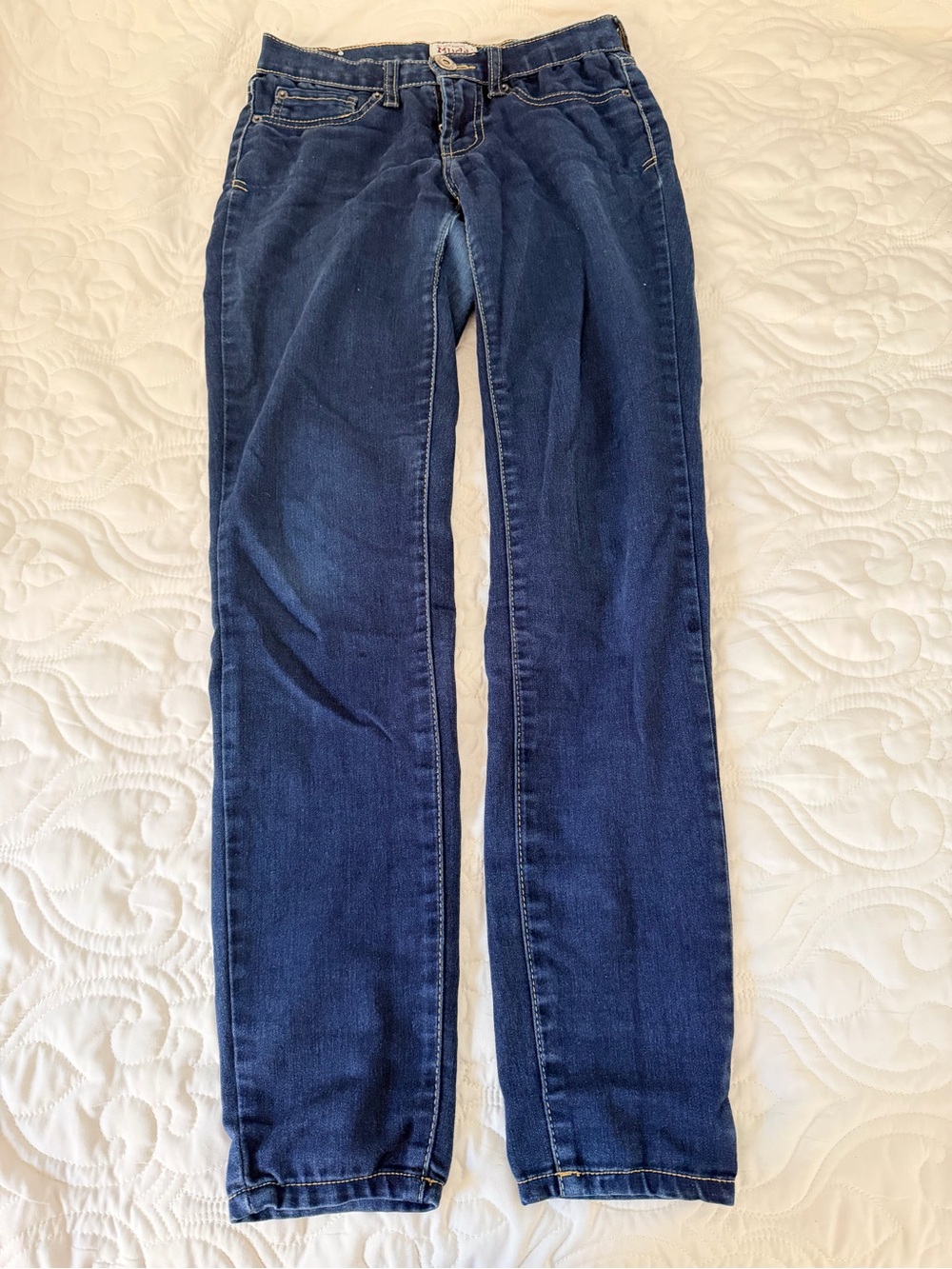 Mudd stretchy Women Navy Straight Jeans